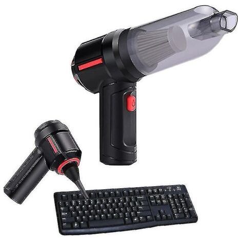 3-in-1 car vacuum cleaner, cordless, high performance, suction and blowing function for cleaning--DTEKGAZ