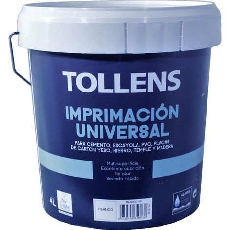 PINTURA IMPRIMACION UNIVERSAL BLANCA 4L