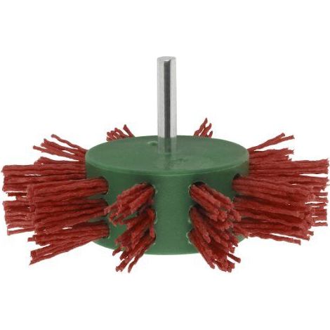 Brosse pinceau pour perceuses - fils nylon au corindon K80, 100 mm Bosch 2609256543 (1/4)