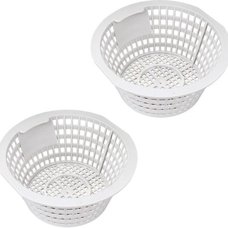 Lot de 4 Paniers Filtre pour Skimmer – Réf. 8928 – Panier écumoire pour Piscine Hors-Sol – Sans Poignée – Compatible Swimline, Hydrotools (1/4)