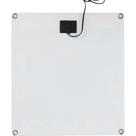 Ventilador solar VentiGreen de 30 W con panel monocristalino de 36 x 33 cm, IP65, extractor portátil de 25 cm para casa, granero o invernadero. (1/5)