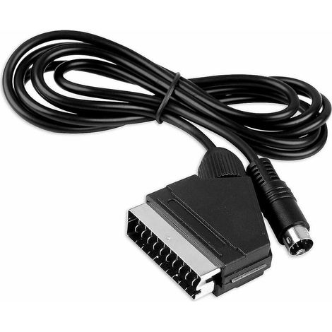 Rgb Cable Lead Scart For Sega Mega Drive 2 & Genesis 2 Tv (1/2)