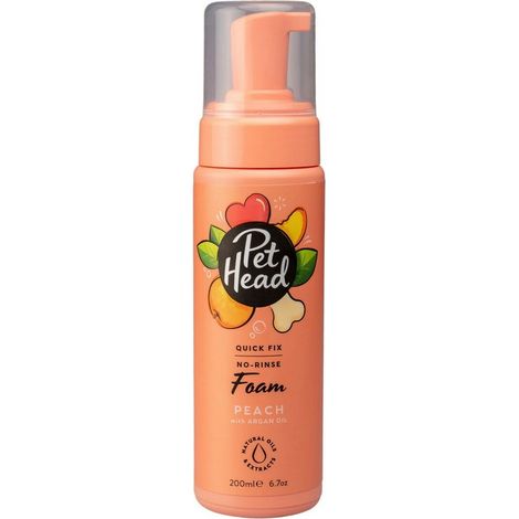 Espuma Limpiadora Pet Head Quick Fix Perro Melocotón (200 ml) (1/5)