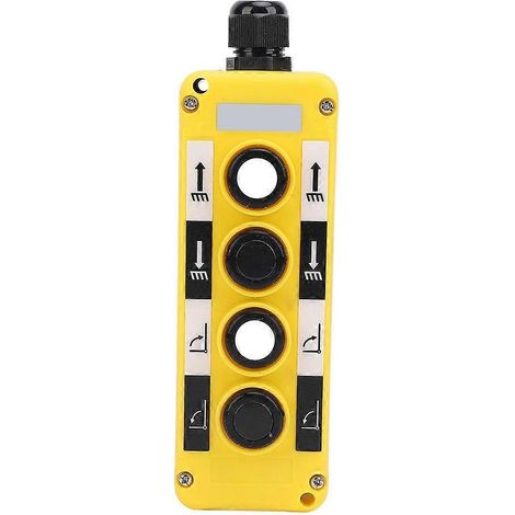 Interrupteur étanche IP65 pour hayon élévateur de voiture, poignée de commande de grue série COP, bouton-poussoir TNHA1-T481 (1/5)