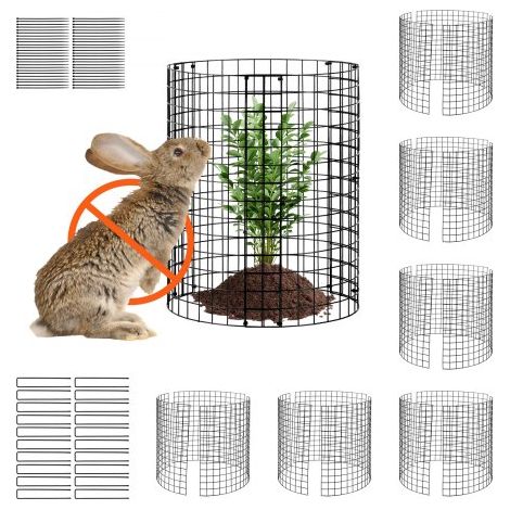 Cage à plantes contre animaux - lot de 6 grillage de protection (1/5)