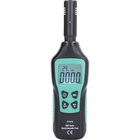 3-in-1 Electromagnetic Field Detector EMF Meter with Temperature Test, Mode and Alerts for Home, Office, TV, Computer and Wiring Safety (1/5)