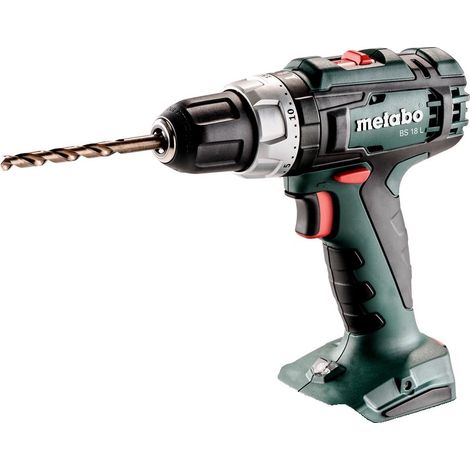 Metabo – Visseuse perceuse 18V li-ion 50Nm – 2 vitesses – Mandrin 13mm – Crochet ceinture – LED d'éclairage