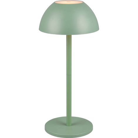 Lampe de table Ricardo vert pistache Ø 13,5cm - R54106149 (1/5)