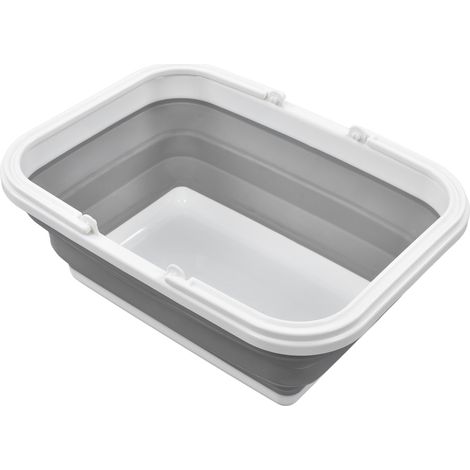 Panier de pique-nique pliable grande capacité, multifonctionnel, avec poignée robuste, idéal pour ranger les jouets, parfait pour la maison, la randonnée et le camping. (1/5)