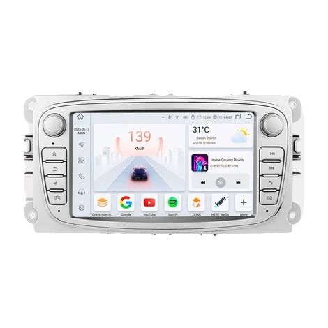 Lecteur multimédia, Android 12, Écran tactile, S4-4G 32G-8core-4GS (1/2)