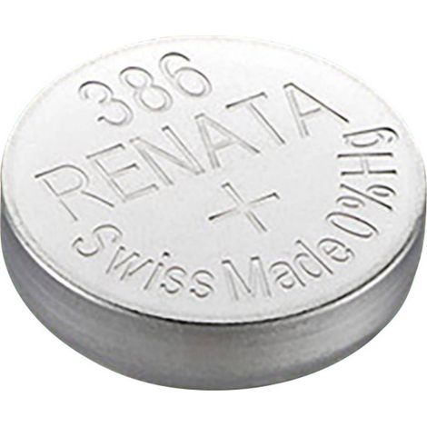 Renata SR43 Batteria a bottone 386 Ossido dargento 130 mAh 1.55 V 1 pz. (1/5)