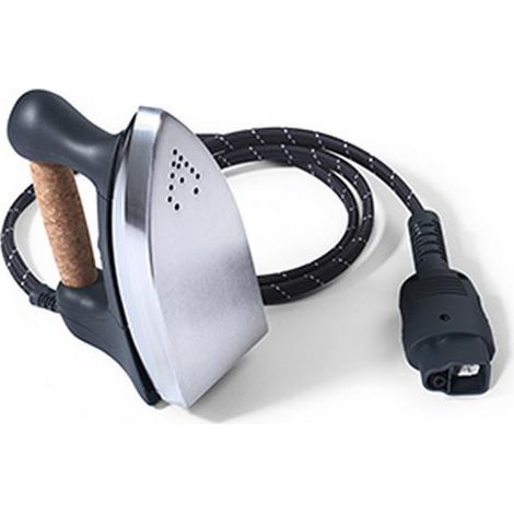 Fer à repasser pro 2300W – Débit vapeur élevé – Semelle en aluminium – Poignée en liège pour confort – Domo