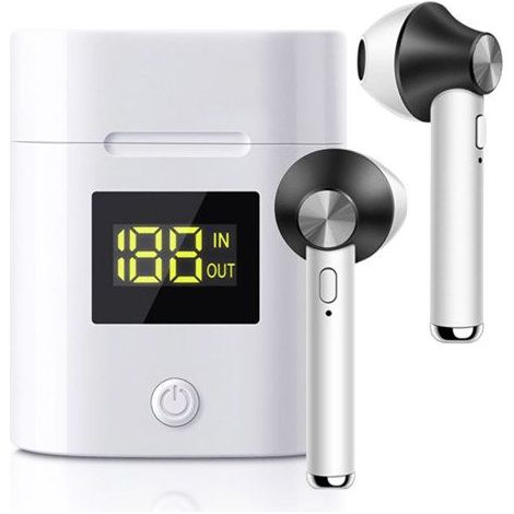 Écouteurs Sans Fil - AVIZAR - JeezPro - Bluetooth 5.0 - Affichage LED - Résistant à la transpiration (1/2)