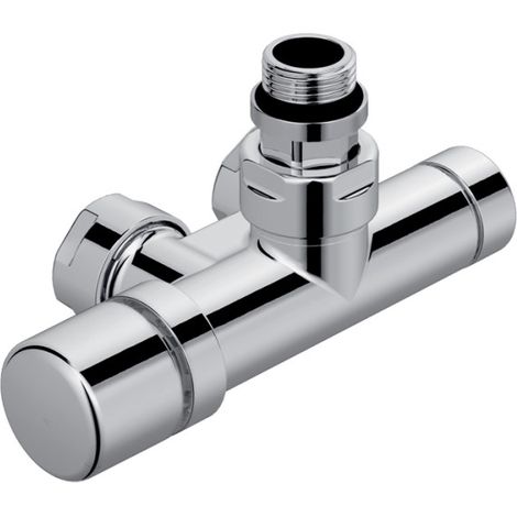 Kit M - Pack Robinetterie thermostatisable monopoint (tête à gauche) coudé chromé - ACOVA 991568