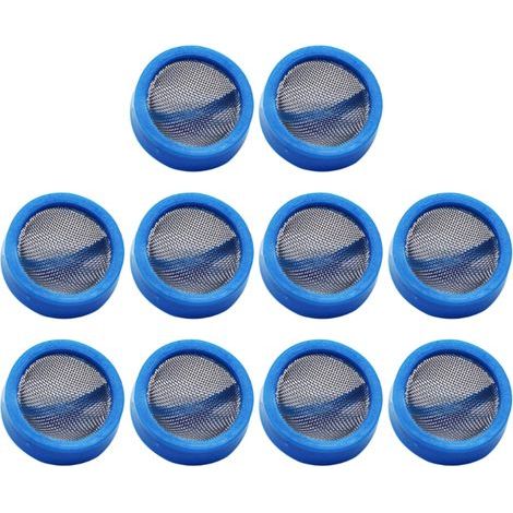 Pack of 10 washing machine hose water filters with integrated strainer. - AquaForge (1/5)