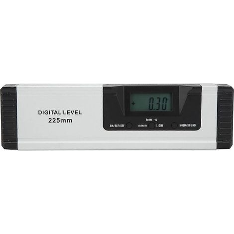 Digitaler Winkelmesser, hochpräzise magnetische Wasserwaage, Messlineal aus Aluminiumlegierung, elektronischer Schutz