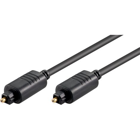 Goobay AVK 220-1000 10.0m Cable de fibra óptica e InfiniBand 10 m Toslink Negro