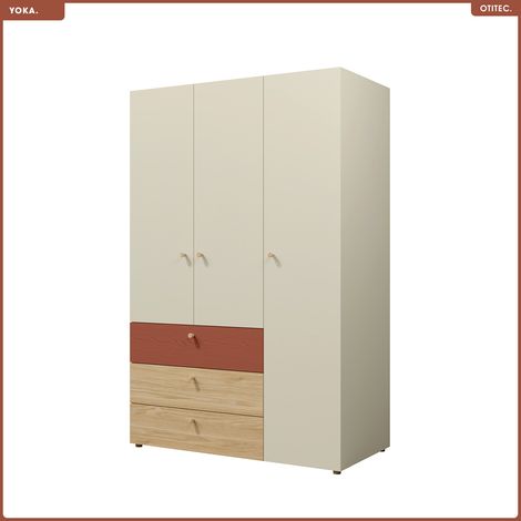 Armoire - L.120 x H.185 x P.60 - YOKA (1/3)