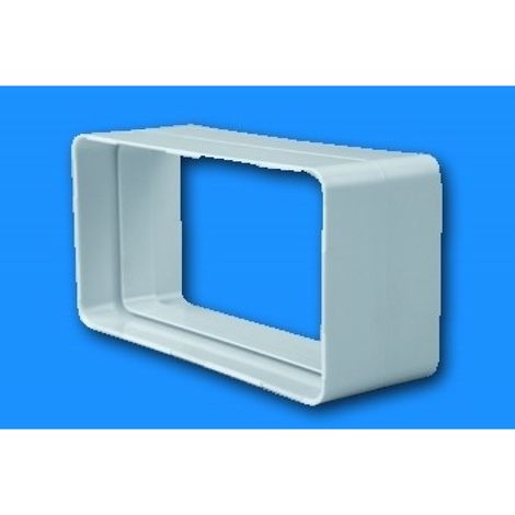 Manguito ex/aire tubo rectangular ign/aut termop bl sist 100