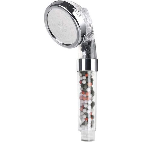 (Pommeau de douche A) Nouveau pommeau de douche SPA haute pression 3 fonctions, économie d'eau, effet pluie, accessoires de salle de bain, filtre à anions (1/5)