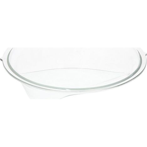 Verre d'hublot (verre hublot, vitre hublot) pour e.a. AEG, Electrolux machine a laver 140024979019 (1/2)