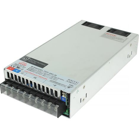 Alimentation à découpage intégrée, RS PRO 480W, 1 sortie à 48V c.c. 11A ( Prix pour 1 )