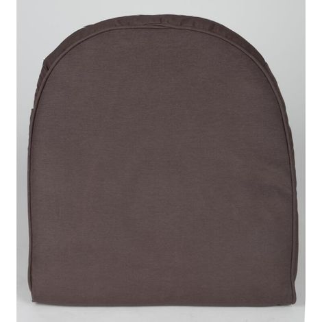 Stuhlkissen LIVORNO 45×51 cm 6 cm Polsterhöhe natur oder grau – weiche bequeme Sitzauflage aus 100% Polyester für Stühle Sessel Küche Esszimmer und Wohnbereiche (1/3)