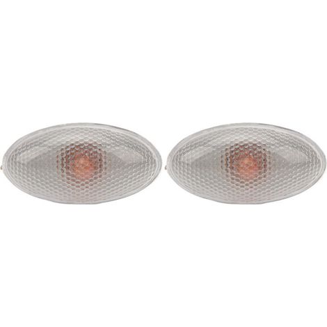 2pcs Bright LED Side Marker Light 12V 632574 Replacement Side Marker Lamp for Peugeot 206 407 607 (1/5)