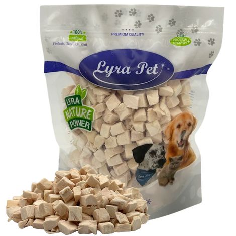 "translations":["text":"200 g de dés de blanc de poulet Lyra Pet® lyophilisés","detectedsourcelanguage":"DE","taghandlingversion":"v1 (1/5)