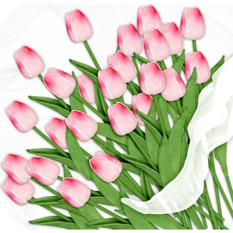Kunstliche tulpen 24er pack 8