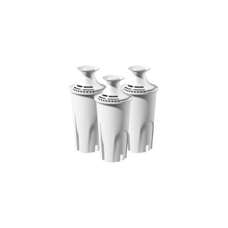 Lot de 3 Filtres Cartouches à Eau de Rechange pour Pichets et Distributeurs d'Eau Brita Classic 35557, OB03, Mavea 107007, Réduit le Chlore et le Mauvais Goût, sans BPA (1/5)