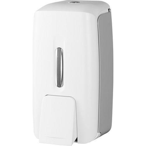 Distributeur de savon liquide OLMO 800ml, blanc (1/4)
