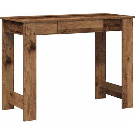 Maison Exclusive - Schreibtisch Altholz-Optik 100x45x75 cm Holzwe