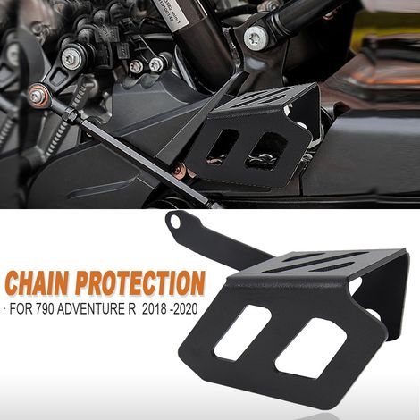 Cache-pignon avant/protège-chaîne neuf pour moto 790 ADV 790 Adventure R (1/4)