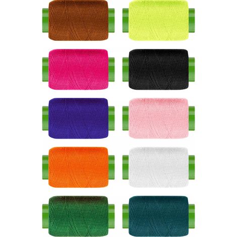 Nähgarnset, 10 Farben, 120 m, 30S/2 VERGIONIC