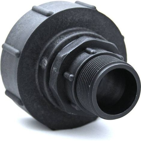 Raccord S100x8 femelle - filetage male 1'' 1/2 BSP (1/2)
