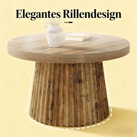 Table d'appoint étroite, table ronde de réception, table basse, table centrale circulaire, table basse (table seule) (1/4)