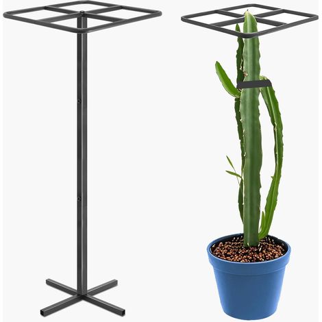 Cadre d'escalade en métal de 61 pouces – un cadre de support réglable pour plantes grimpantes et plantes en pot (1/5)