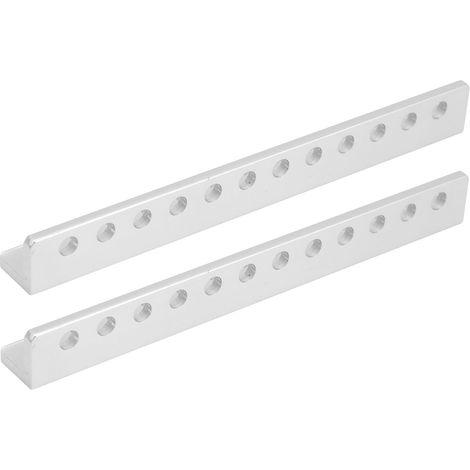 2 pièces Poutre en L en Aluminium 12 Trous 12x12x104mm pour Construction Robotique (1/5)