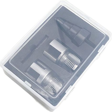 Set di filiere per filettatura a 4 e 6 punte