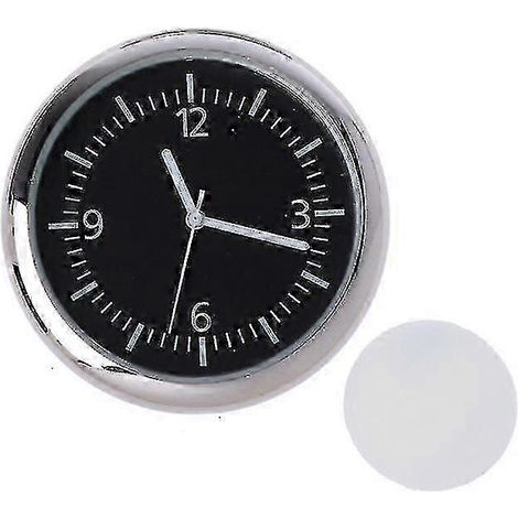 Horloge de voiture universelle adhésive, montre électronique, décoration phosphorescente pour tableau de bord de SUV (1/5)