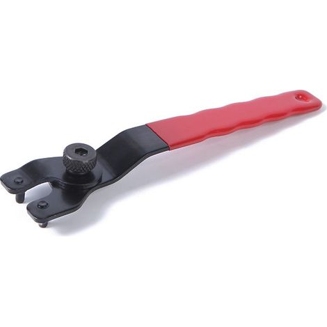 Sollbry Verstellbarer Spindelschlüssel 10-40 mm Winkelschleiferschlüssel Verstellbarer Schlüssel (1/5)