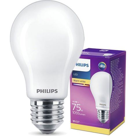 Philips LED LAMPE 8,5W E27 827 1055LM (CLASSIC LEDBULB MATT) (1/4)