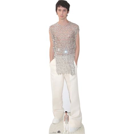 Figurine en carton Troye Sivan - Chanteur et Acteur Australien - Haut 174 cm (1/5)