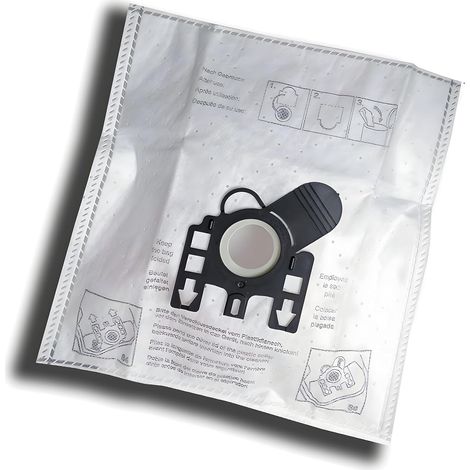 10 Sacs aspirateurs pour Hoover H60 Sensory SN70, Telios, Arianne, 1200, 1300, 1400, 1500, 1600, 1700, 1800 (1/5)