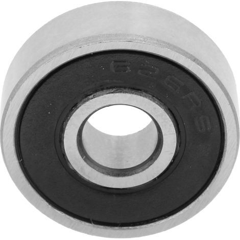 Roulements à billes en acier à gorge profonde, étanches en caoutchouc double face, diamètre intérieur 3/4/5/6 mm, diamètre extérieur 10/13/16/19 mm (626) (1/5)