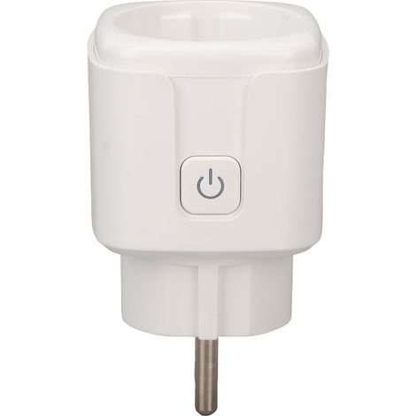 Prise Intelligente avec Contrôle Vocal, Connexion WiFi, Arrêt Automatique, Prise EU 16A 100‑240V (1/5)