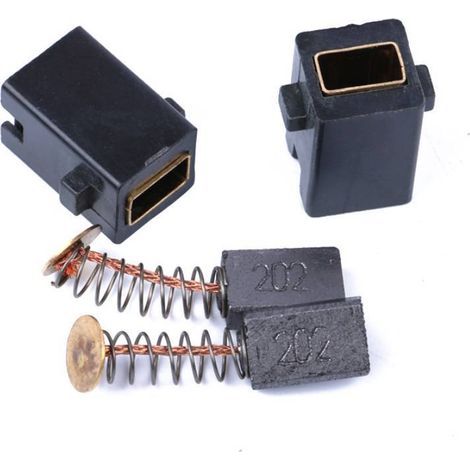 Balai de charbon pour perceuse à percussion Bosch Power Tools avec support. Pièces détachées pour perceuses à percussion Bosch TSB1300/5500.-Muntra (1/4)