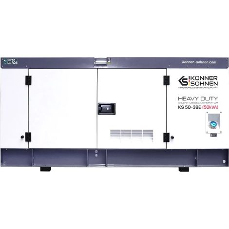 Könner&Söhnen Dieselkraftwerk 50 kVA Industrie Stromerzeuger KS 50-3BE Diesel