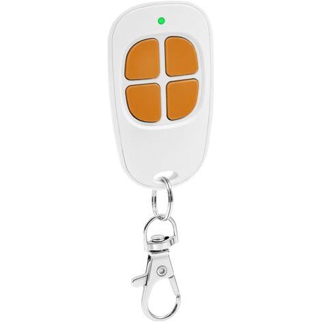 1 Pièce - Télécommande Portail - Télécommande Garage - 4 Canaux Rolling Code 433,92 MHz Compatible SCS Sentinel AAM0094 Noir